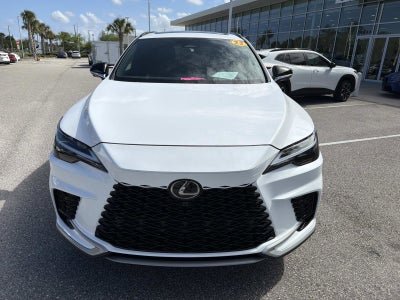 2023 Lexus RX RX 350 F SPORT Handling
