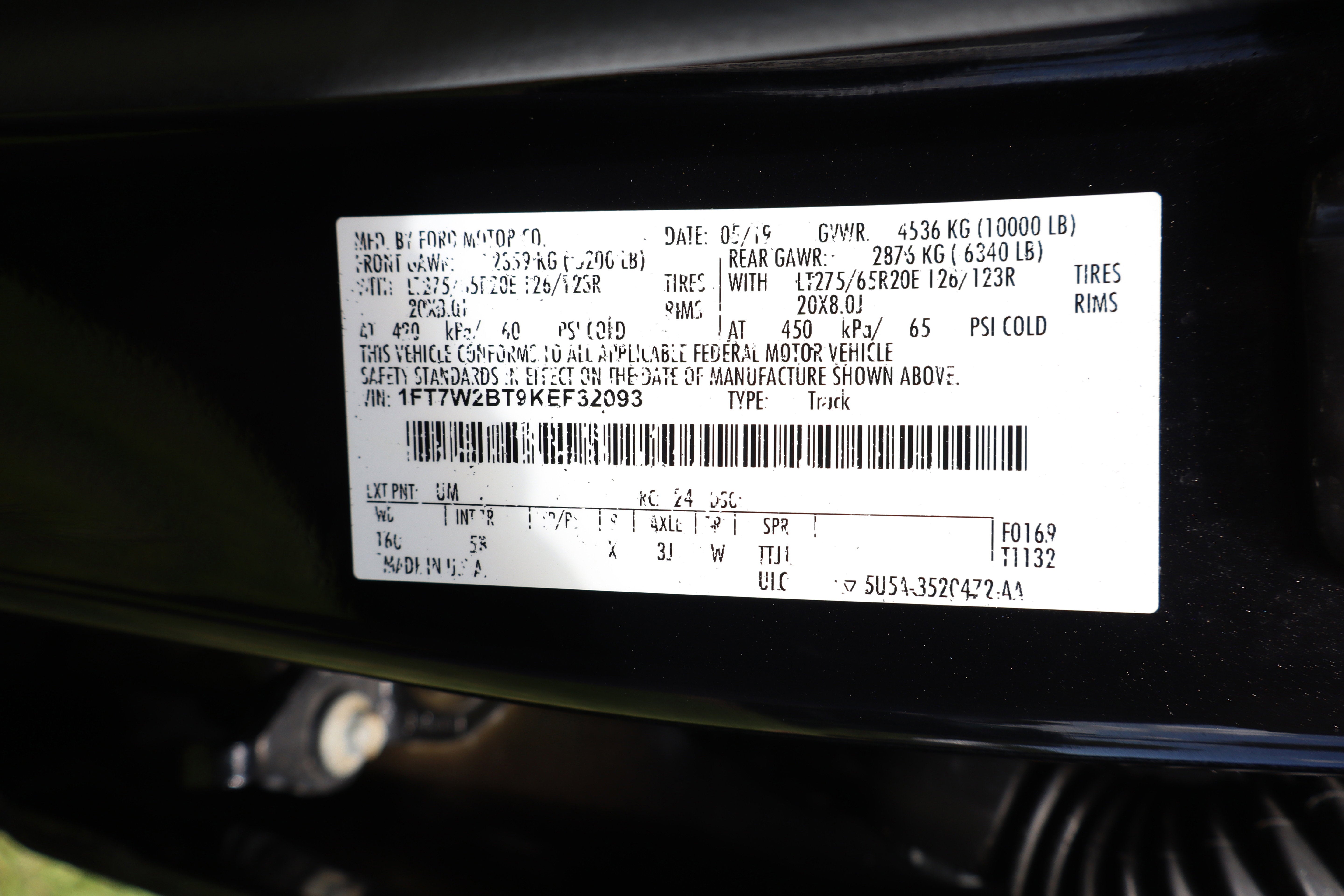 2019 Ford Super Duty F-250 SRW Base