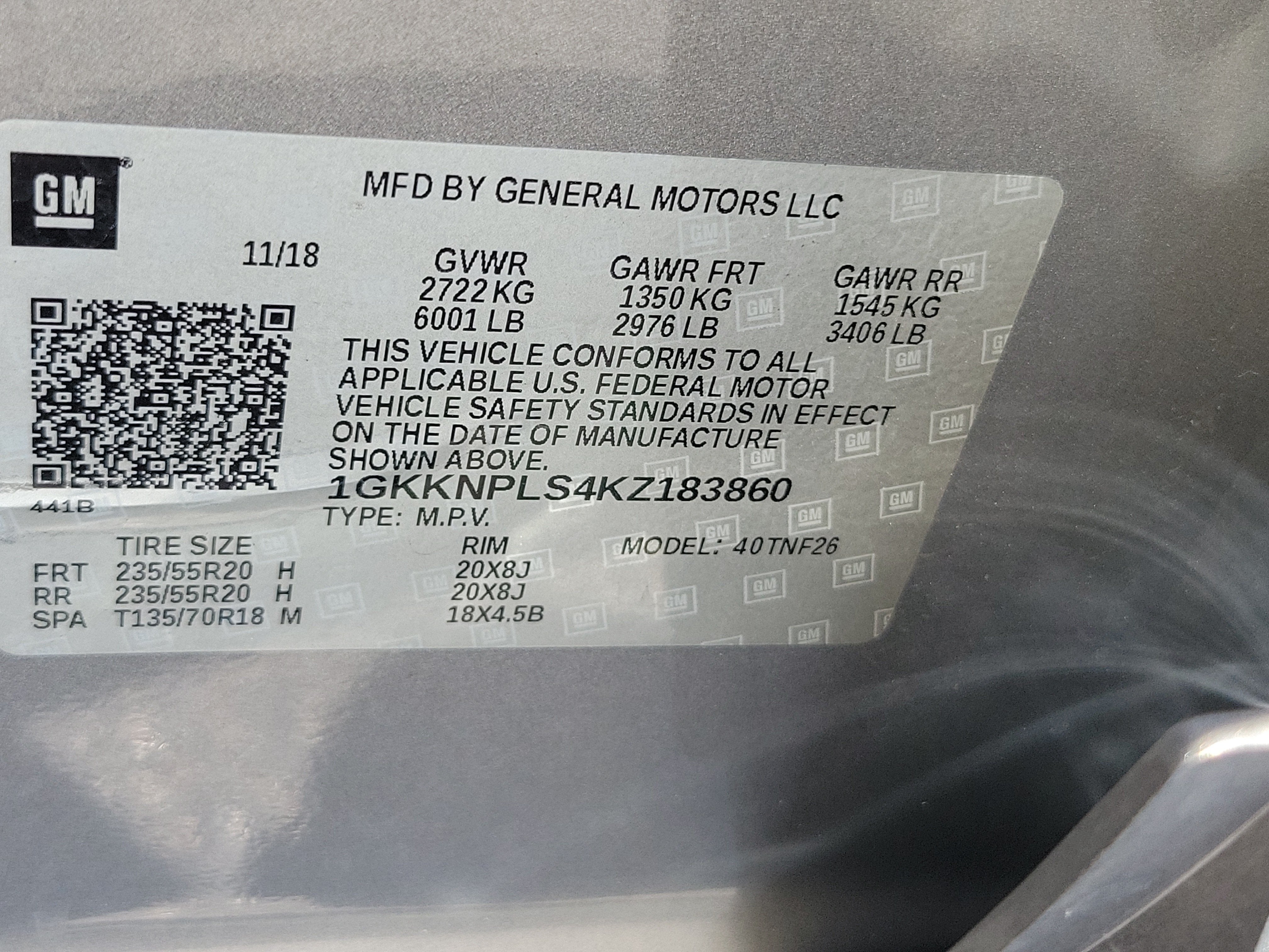 2019 GMC Acadia Denali