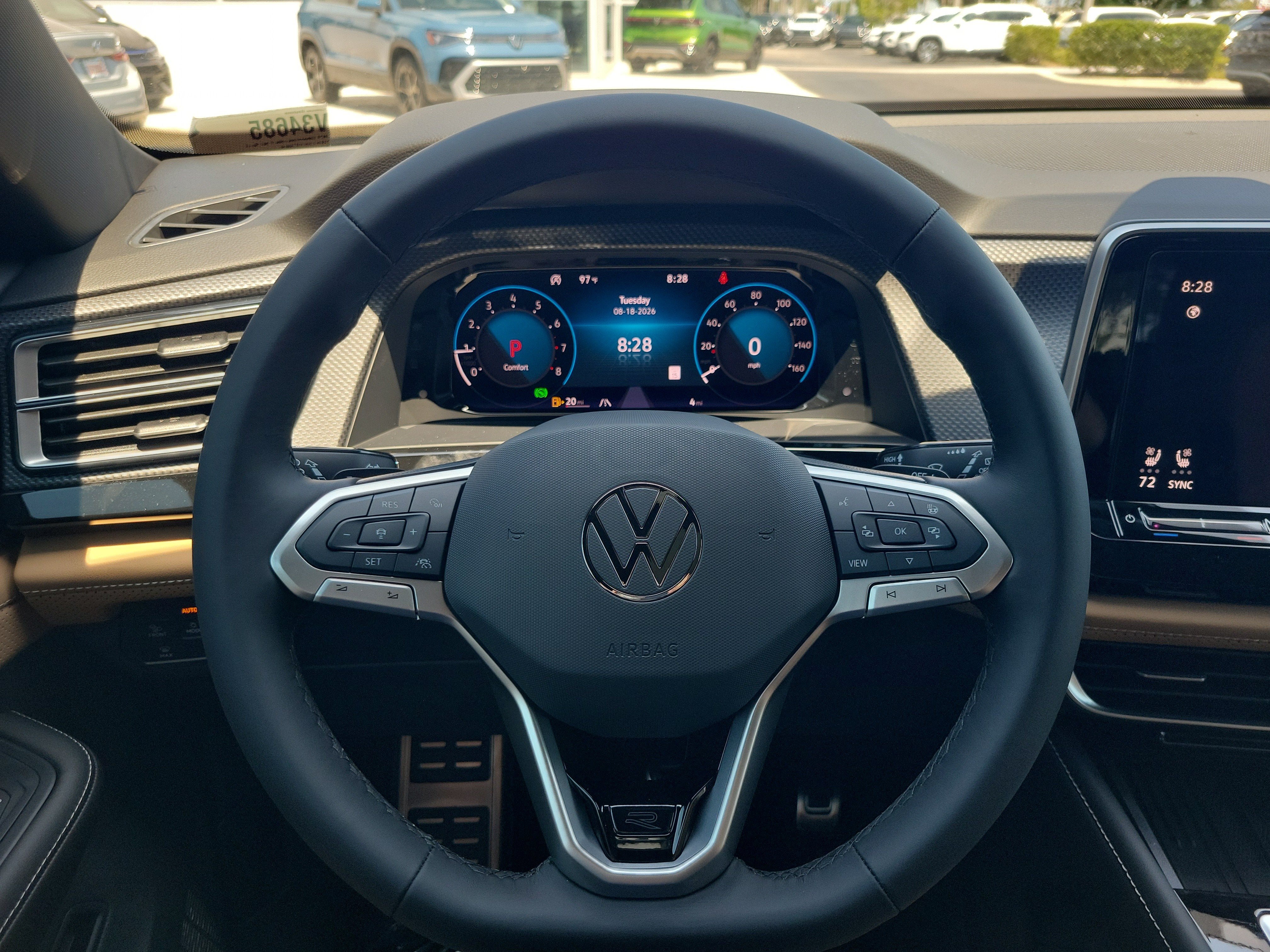 2026 Volkswagen Atlas Cross Sport 2.0T SEL R-Line Black