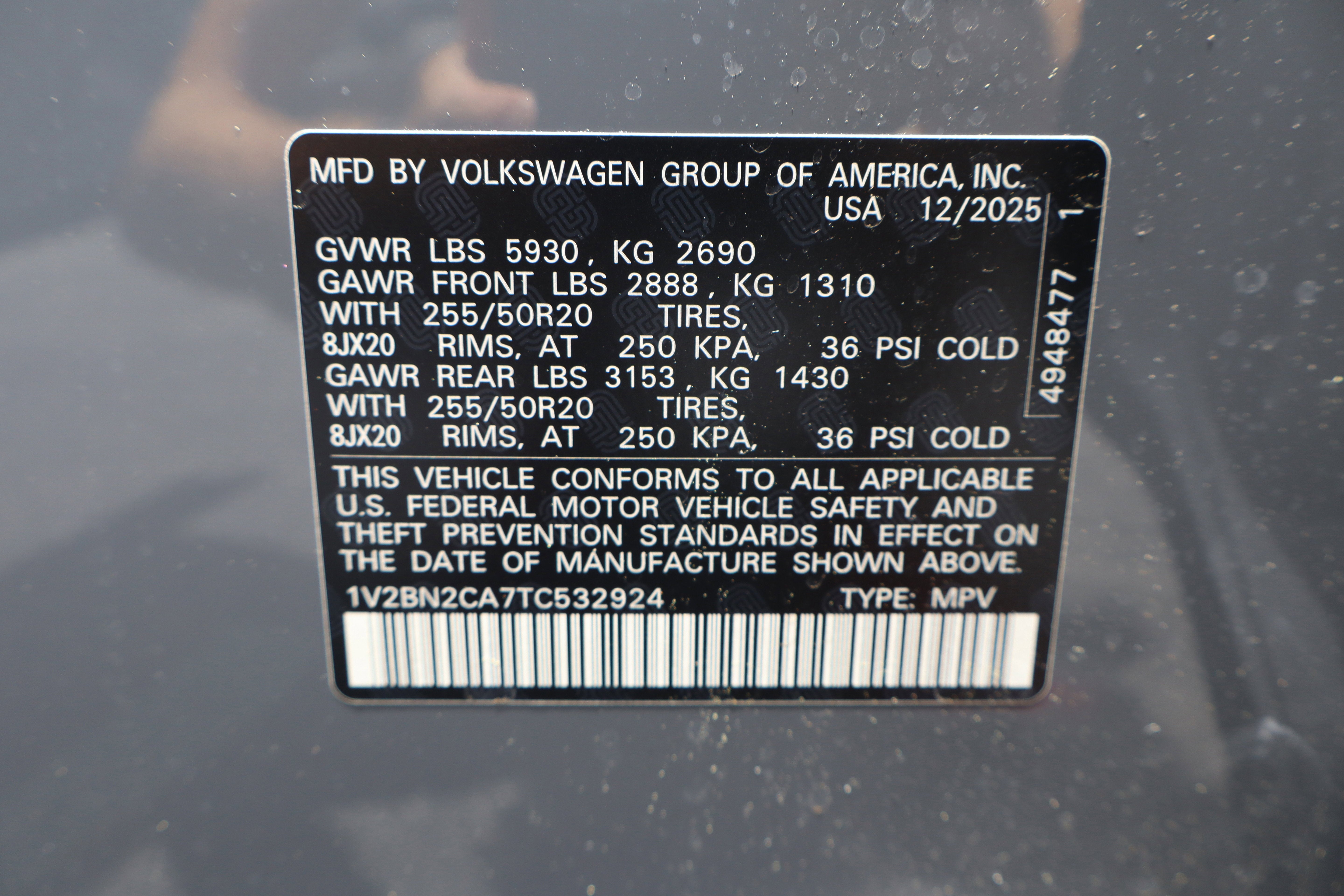2026 Volkswagen Atlas 2.0T SEL