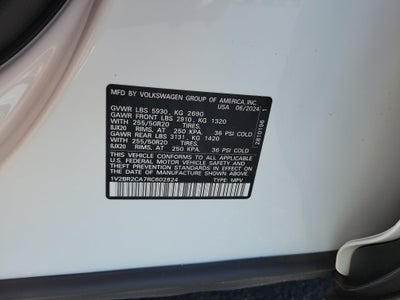 2024 Volkswagen Atlas 2.0T SEL