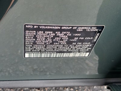 2026 Volkswagen Atlas 2.0T Peak Edition