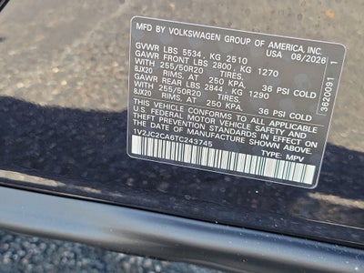 2026 Volkswagen Atlas Cross Sport 2.0T SE w/Technology