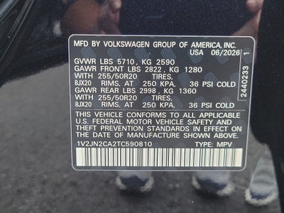 2026 Volkswagen Atlas 2.0T SE w/Technology