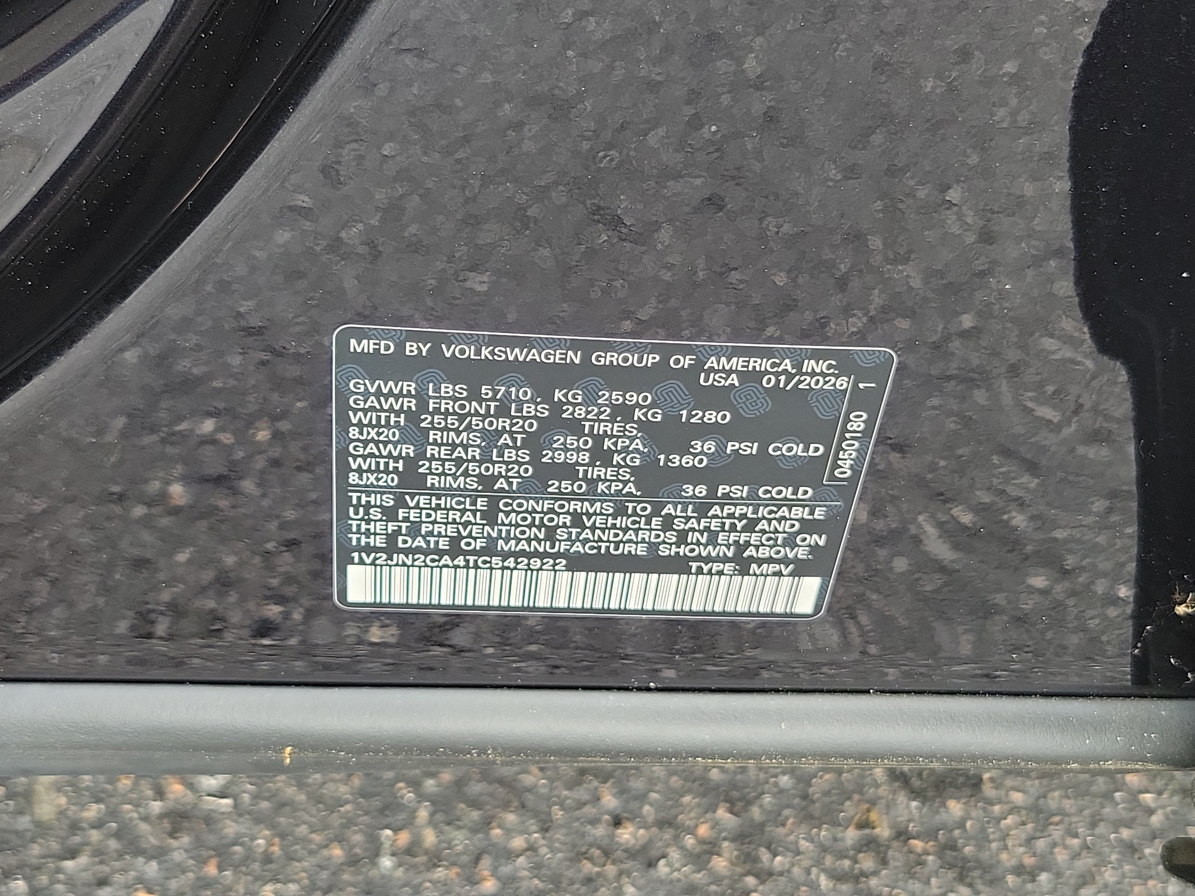 2026 Volkswagen Atlas 2.0T SE w/Technology