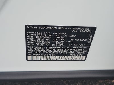 2026 Volkswagen Atlas 2.0T SE w/Technology