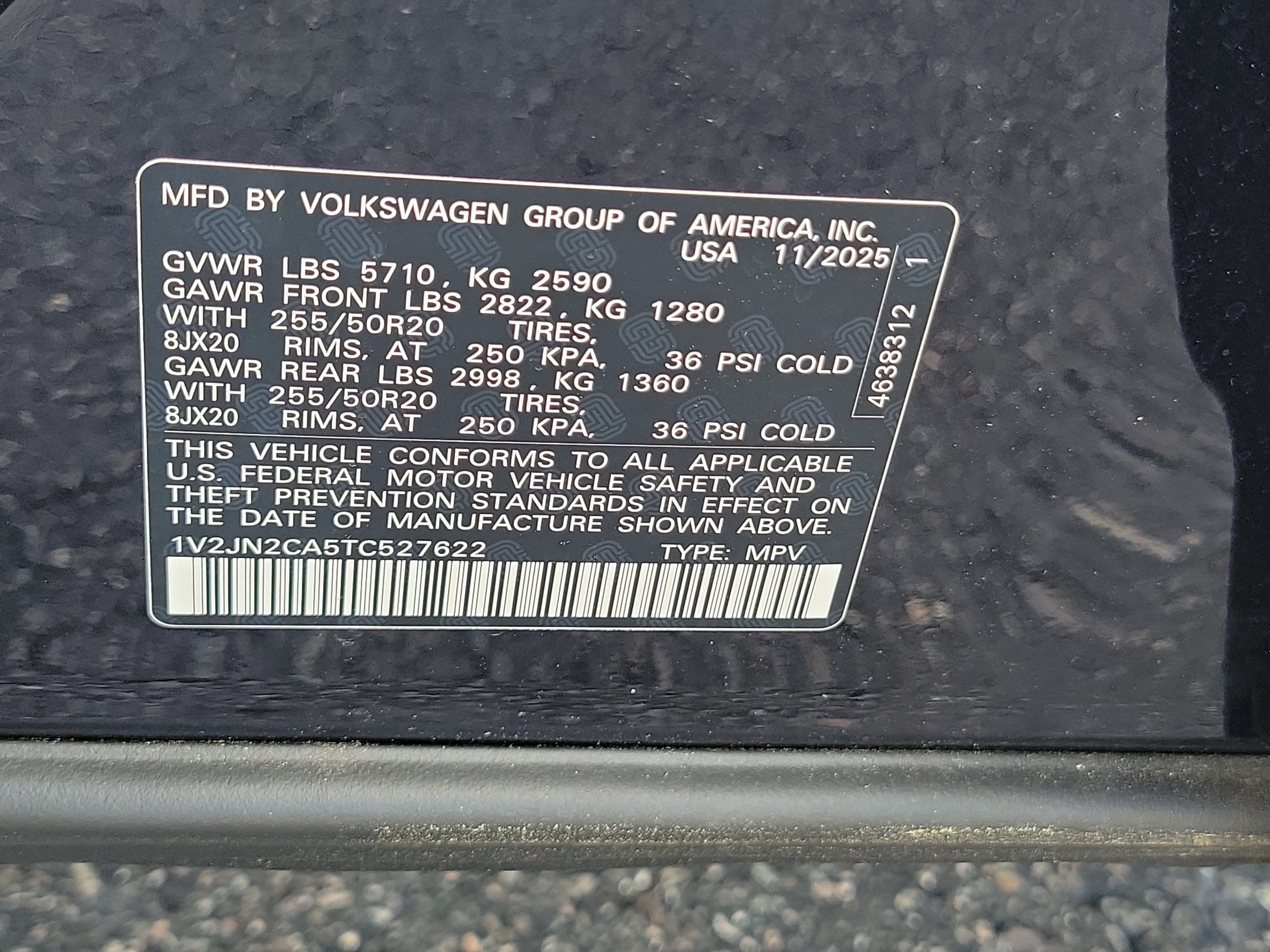 2026 Volkswagen Atlas 2.0T SE w/Technology