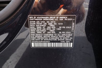 2023 Volkswagen Atlas 3.6L V6 SE w/Technology