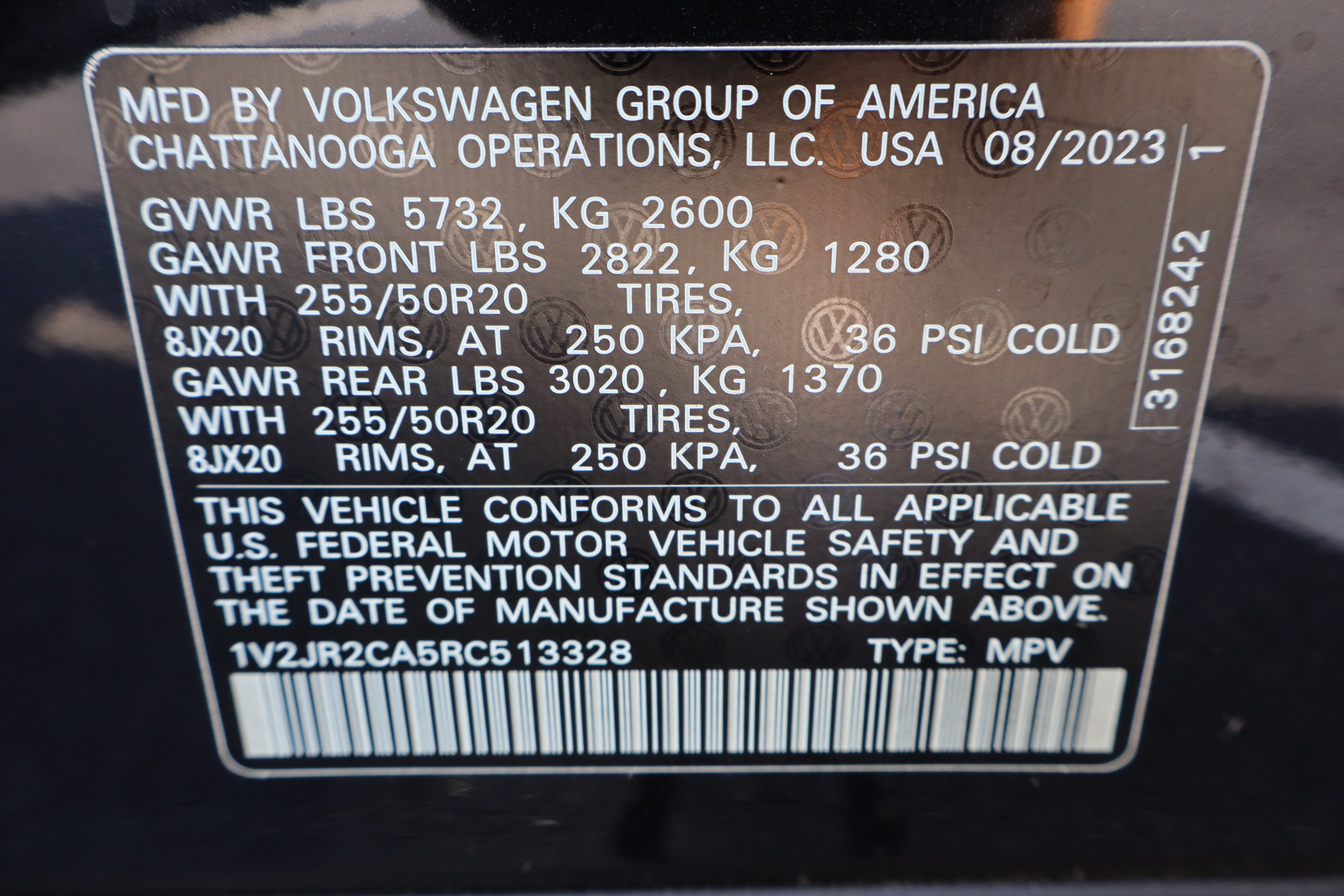 2024 Volkswagen Atlas 2.0T SE w/Technology