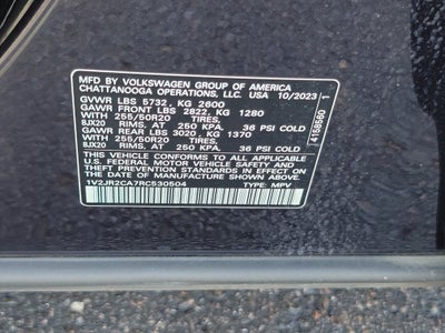 2024 Volkswagen Atlas 2.0T SE w/Technology