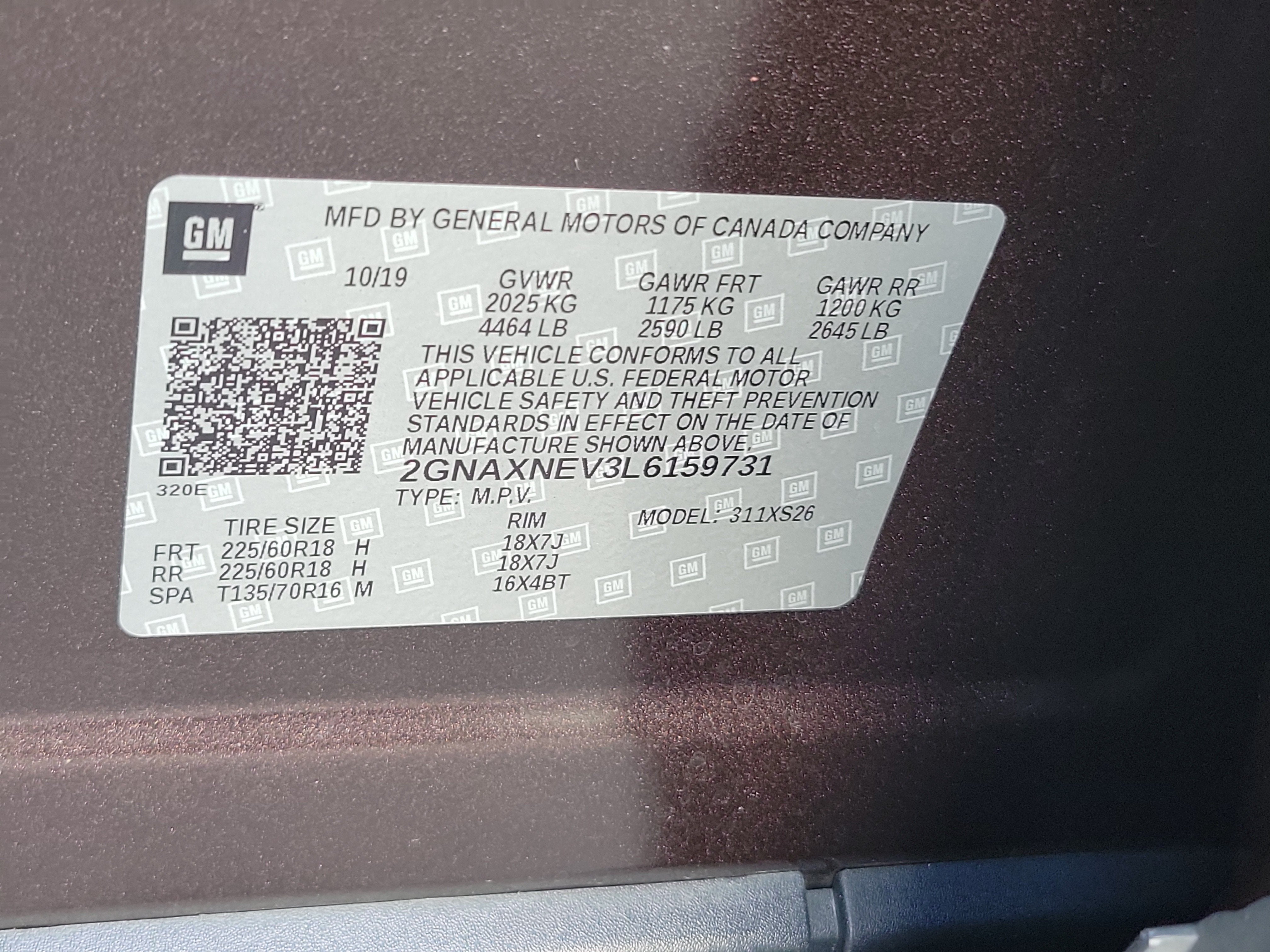 2020 Chevrolet Equinox Premier