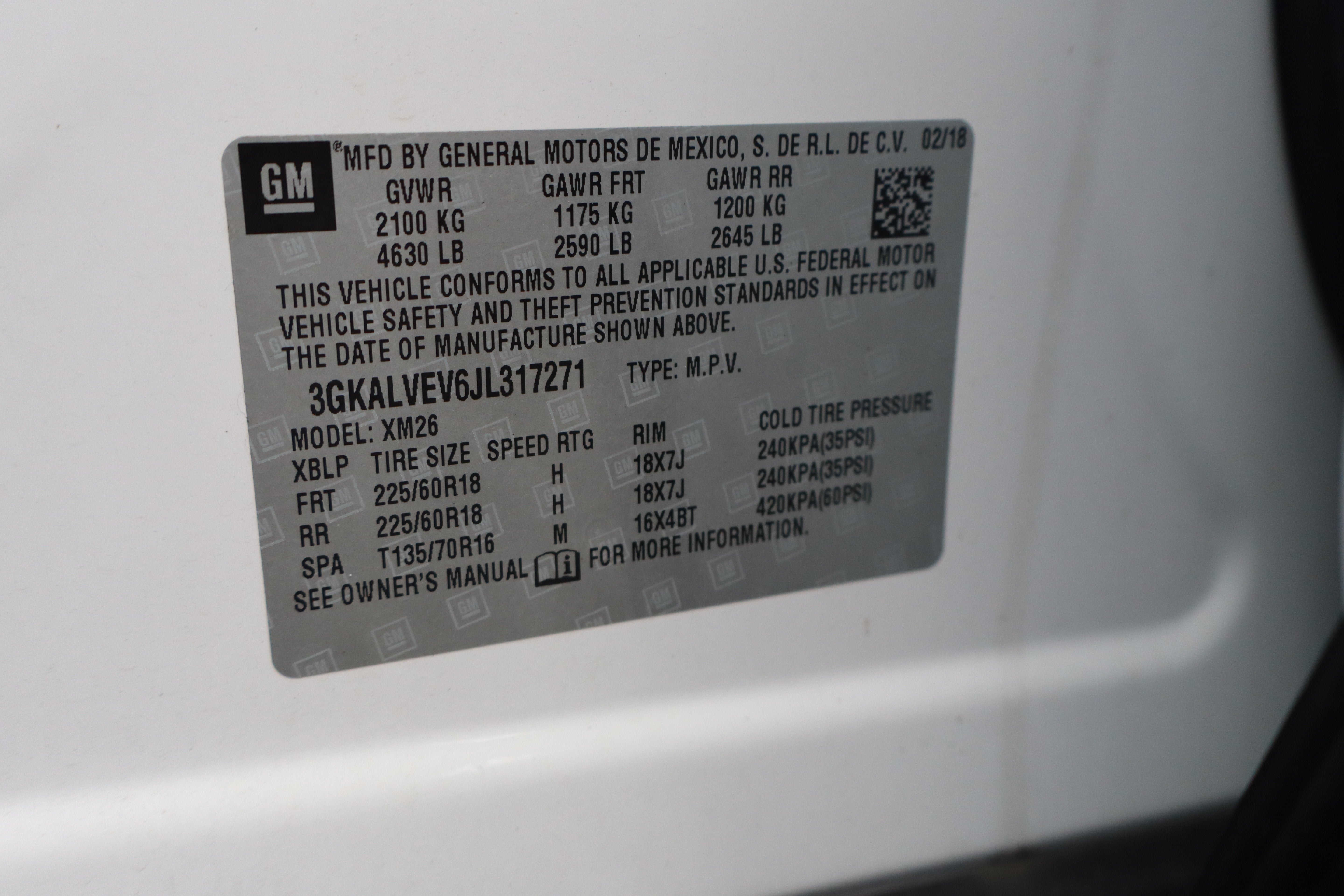 2018 GMC Terrain SLT