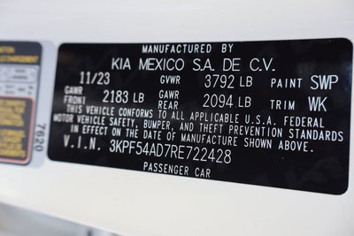 2024 Kia Forte GT-Line