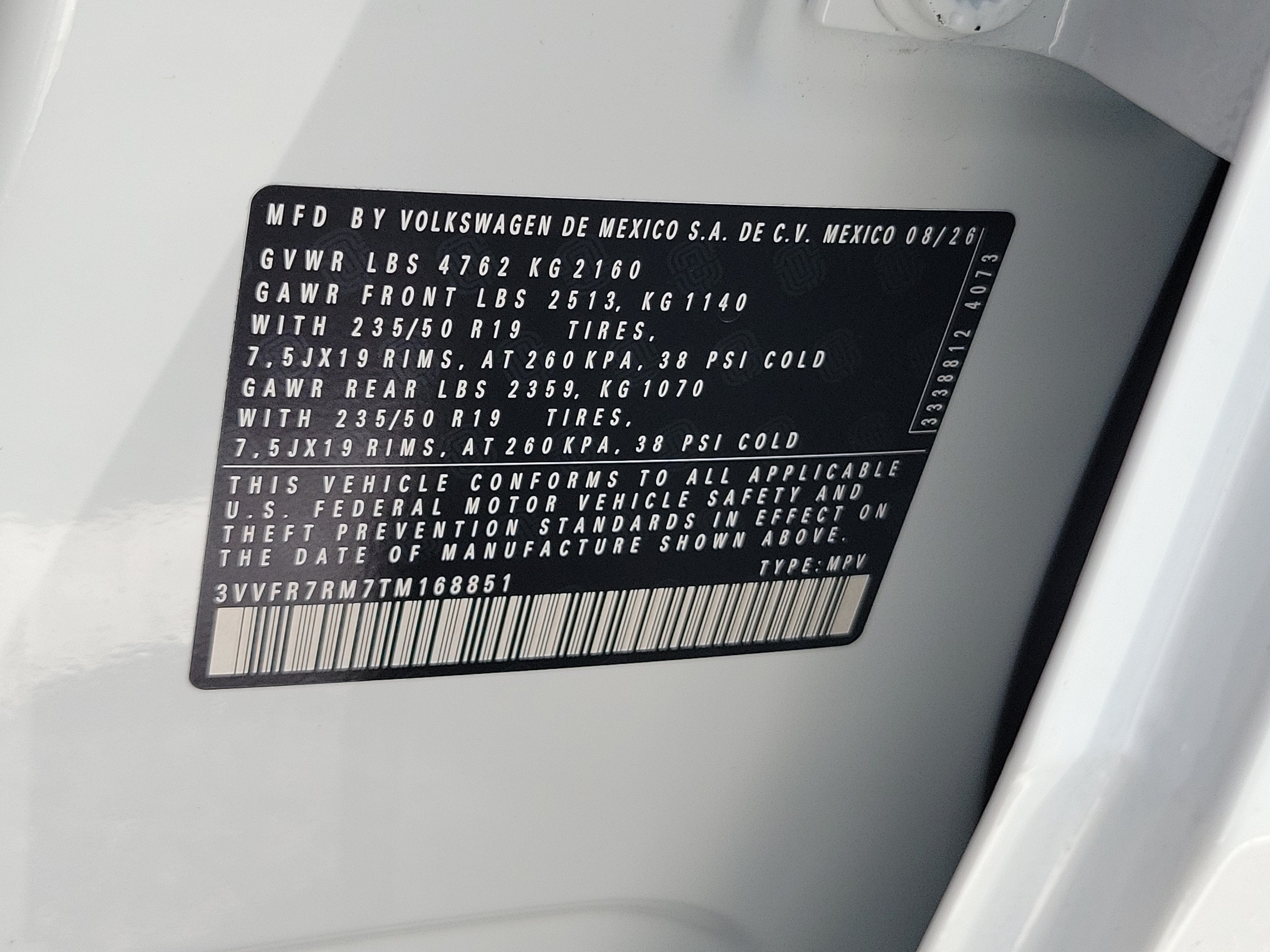 2026 Volkswagen Tiguan SE
