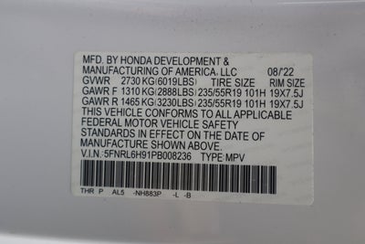 2023 Honda Odyssey Elite