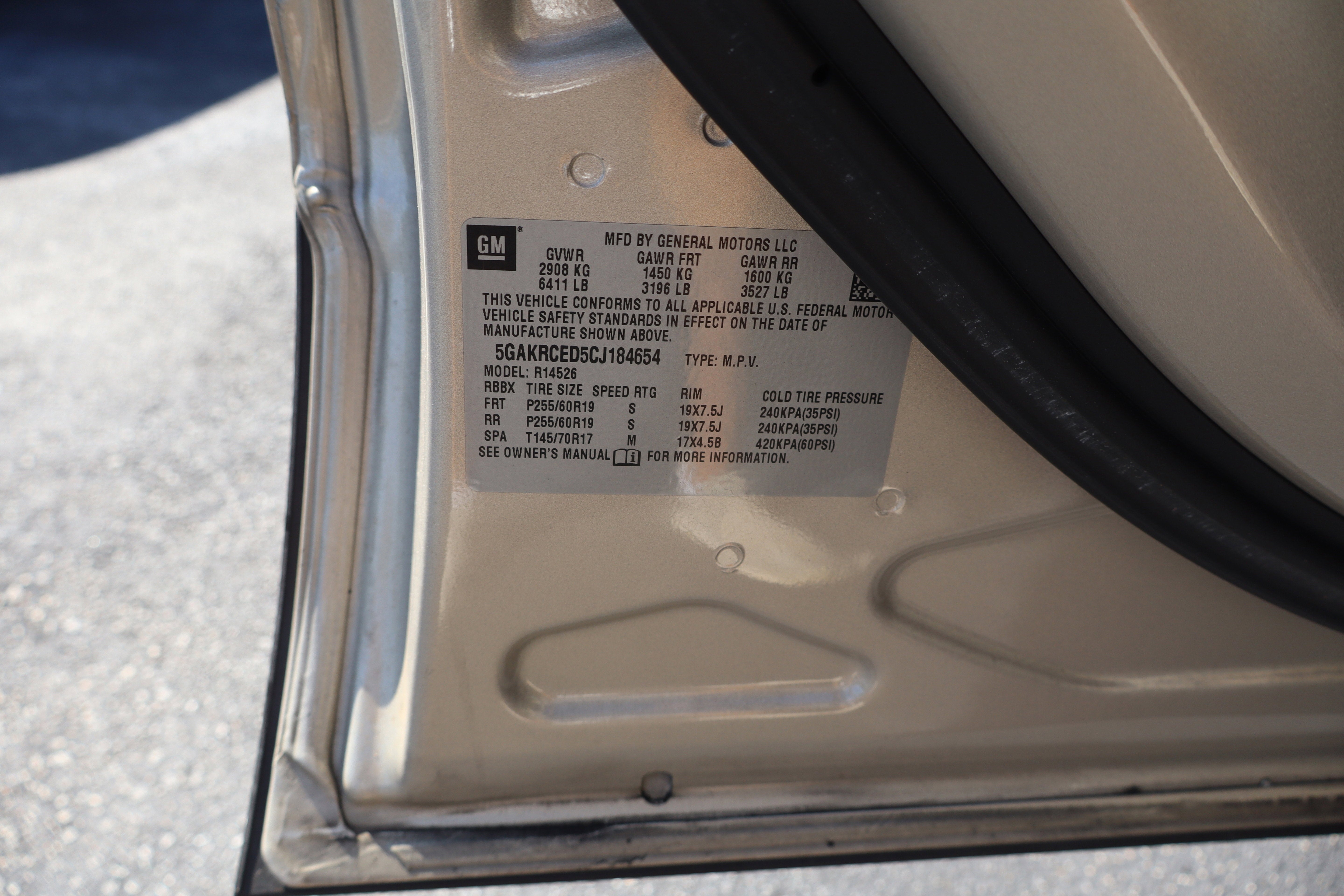 2012 Buick Enclave Leather