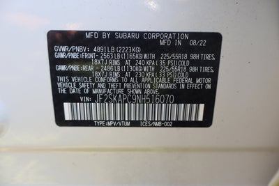 2022 Subaru Forester Limited