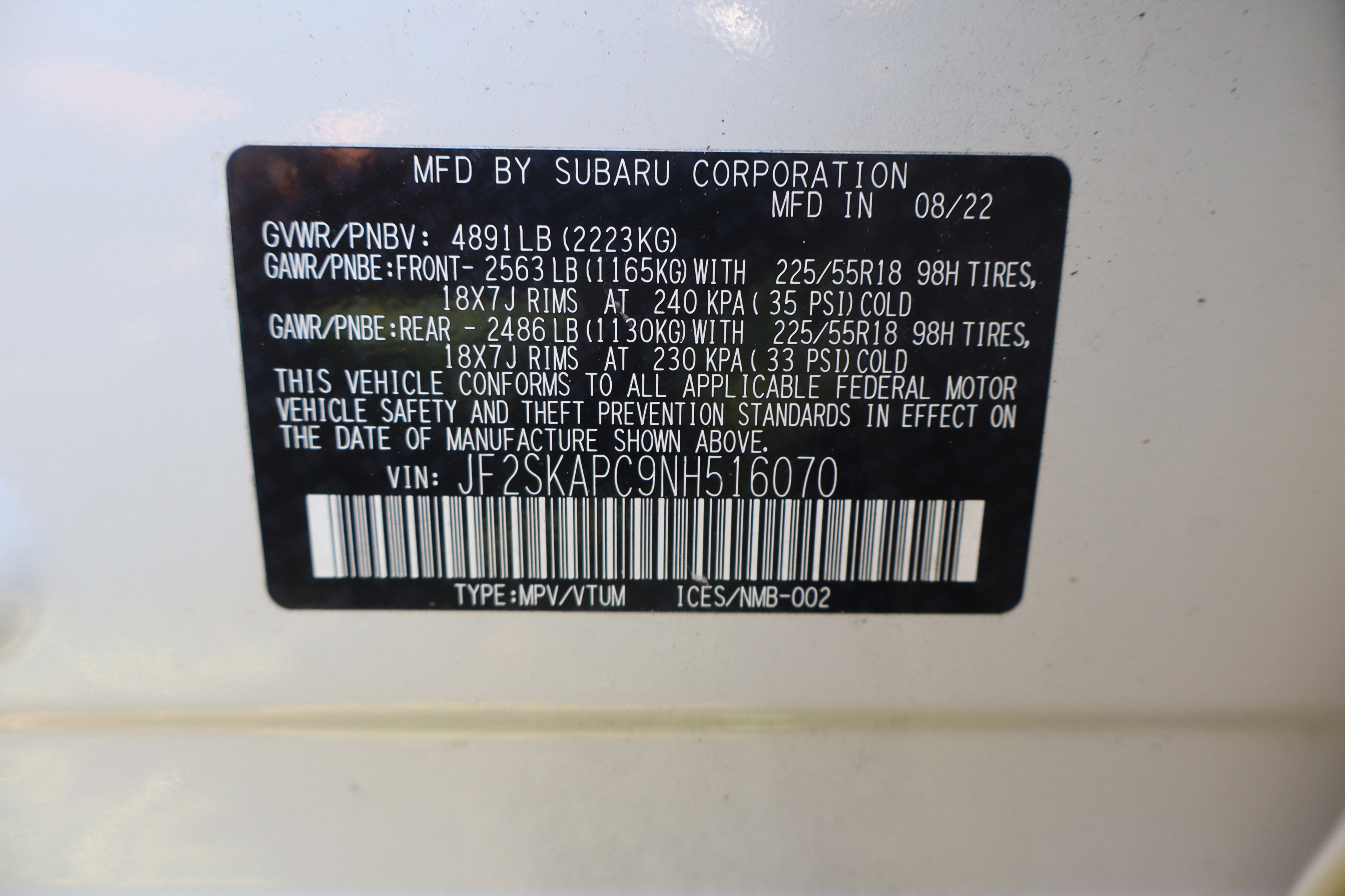 2022 Subaru Forester Limited