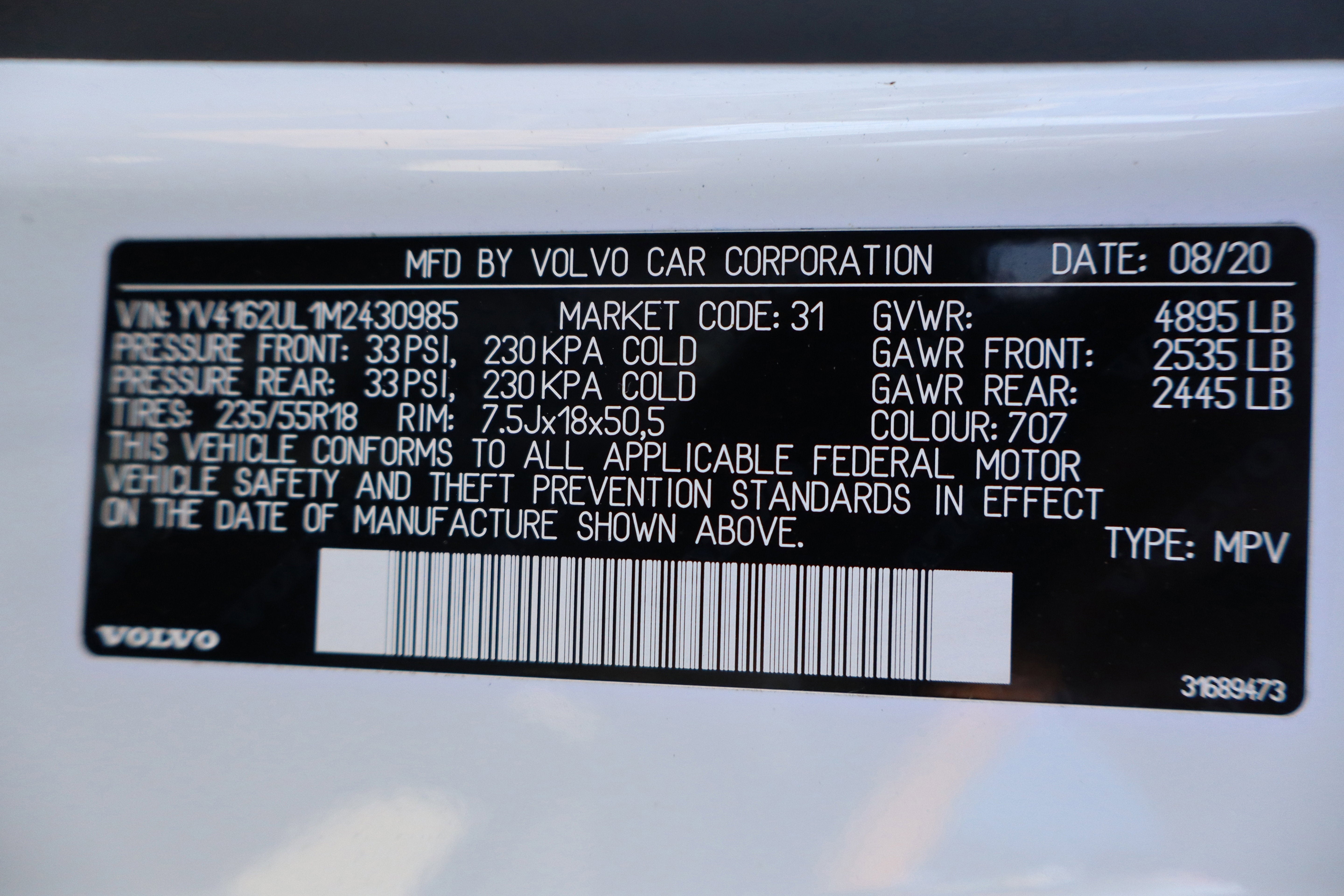 2021 Volvo XC40 Inscription