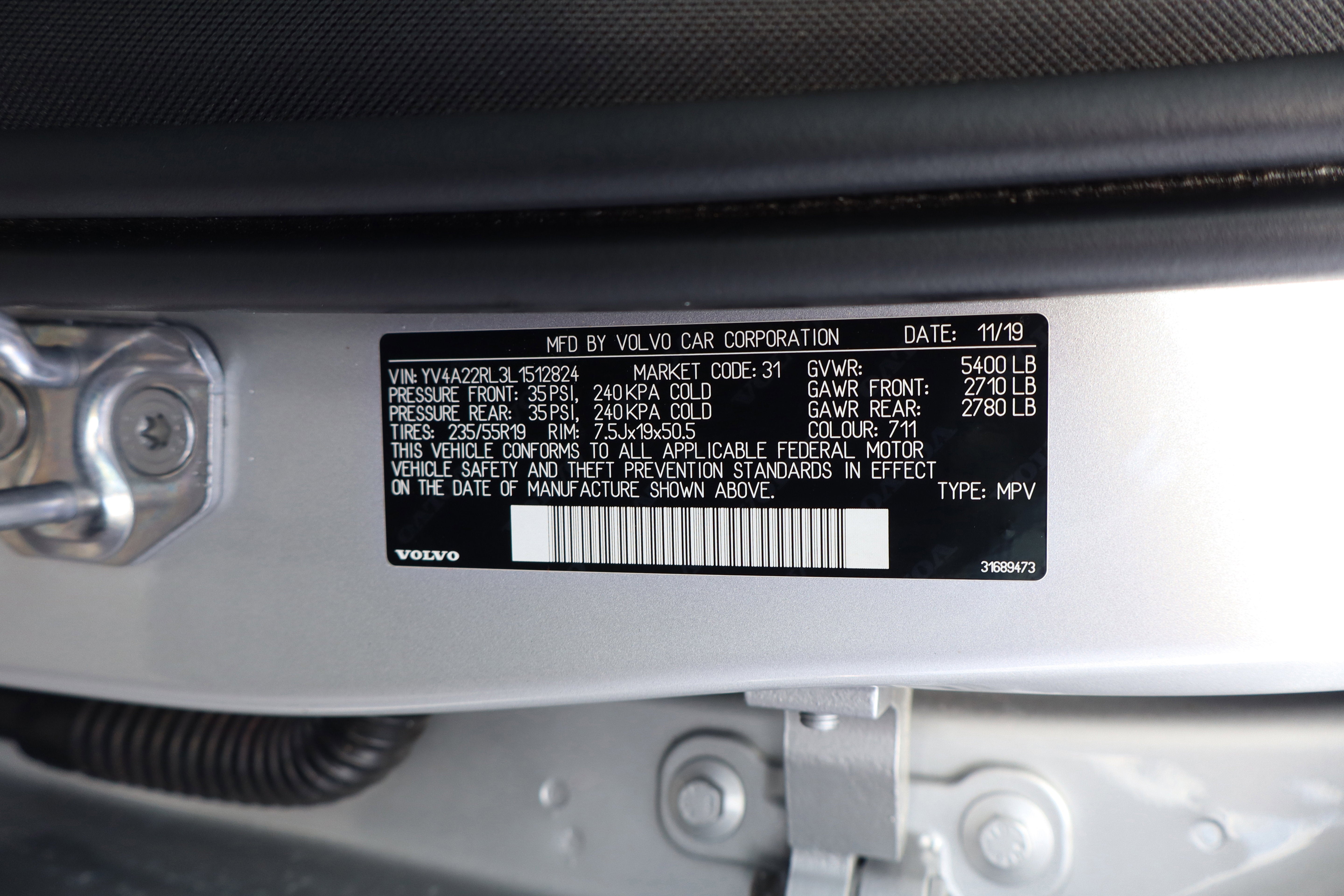 2020 Volvo XC60 Inscription