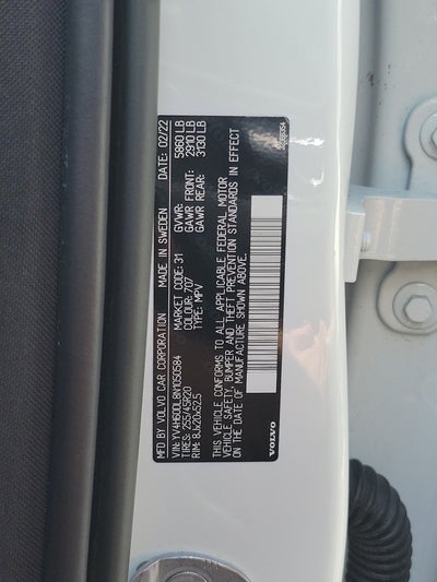 2022 Volvo XC60 Recharge Plug-In Hybrid Inscription
