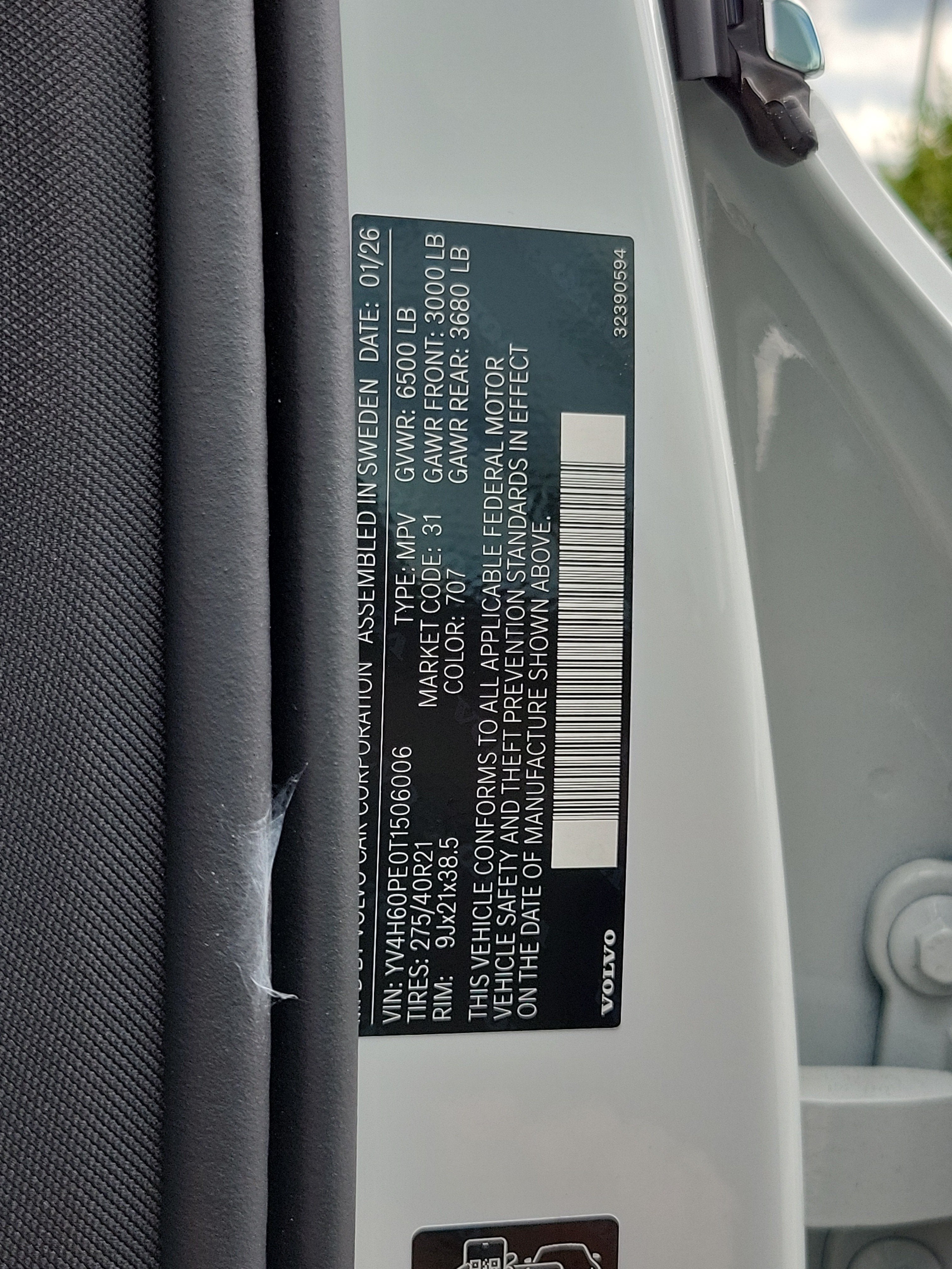 2026 Volvo XC90 Plug-In Hybrid Plus