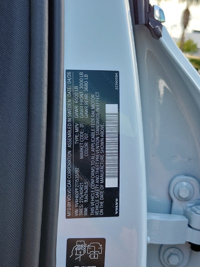 2026 Volvo XC90 Plug-In Hybrid Ultra