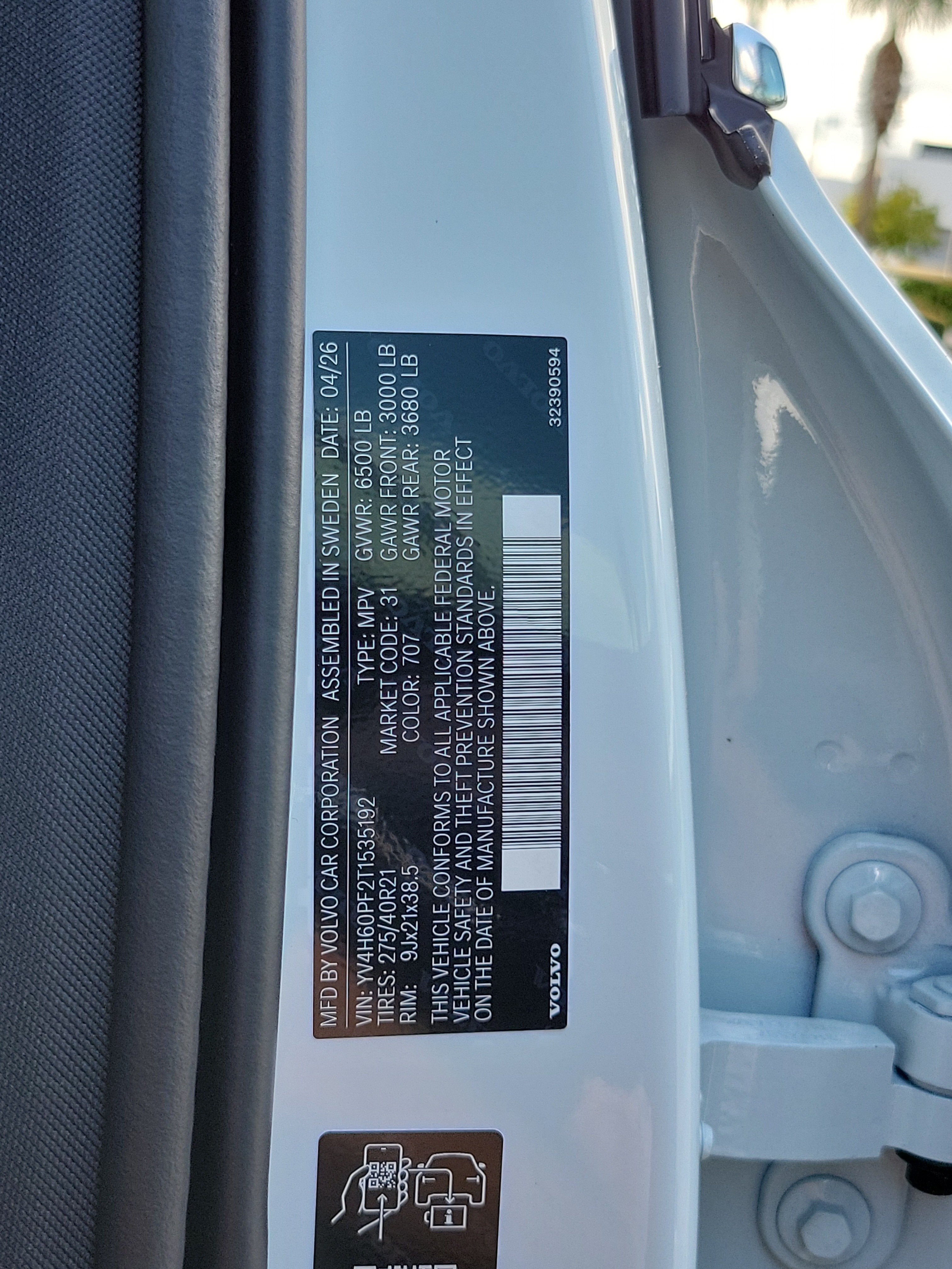 2026 Volvo XC90 Plug-In Hybrid Ultra