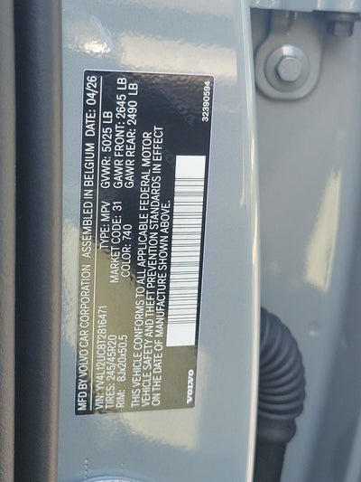 2026 Volvo XC40 Plus