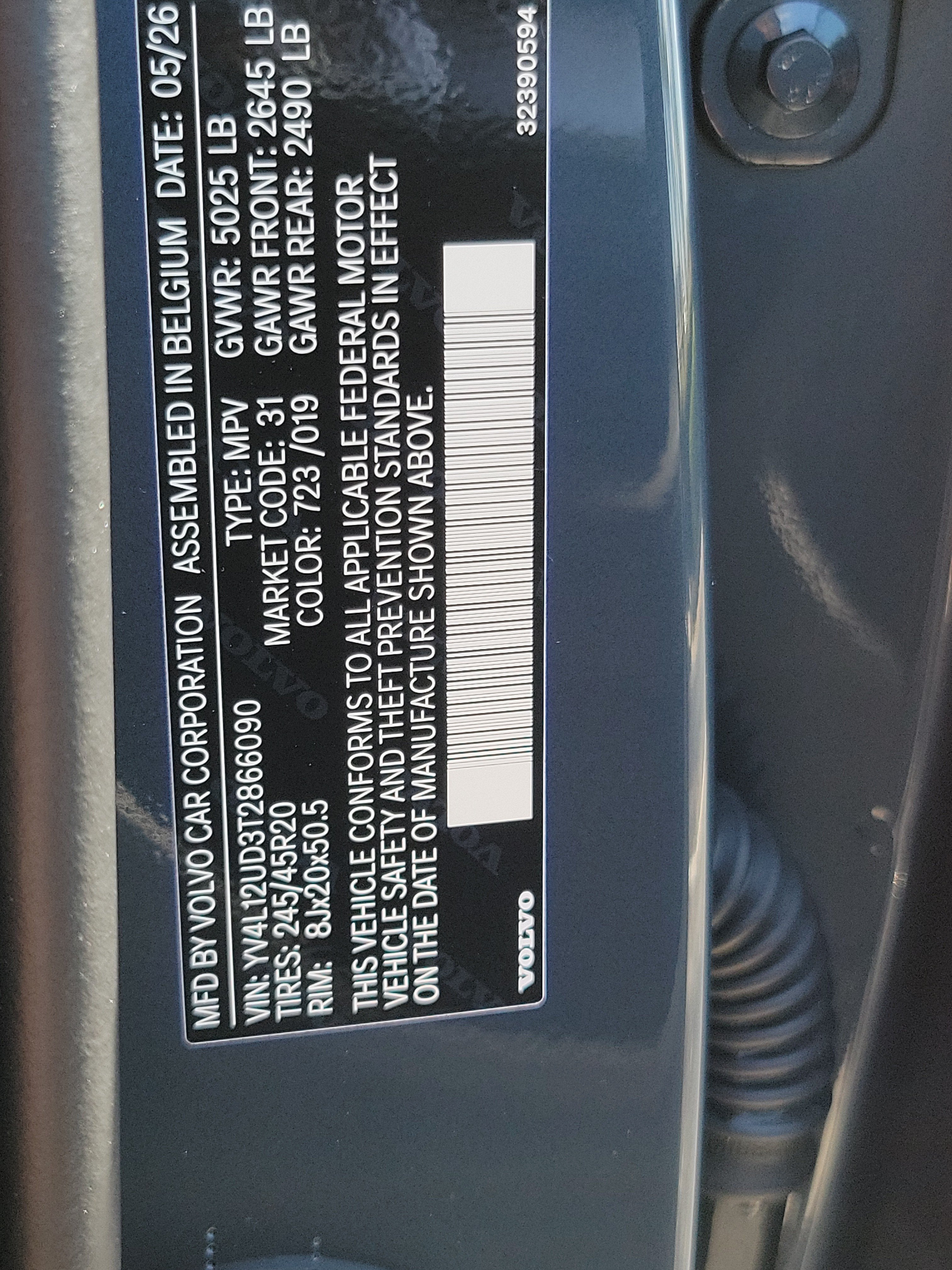 2026 Volvo XC40 Ultra Black Edition
