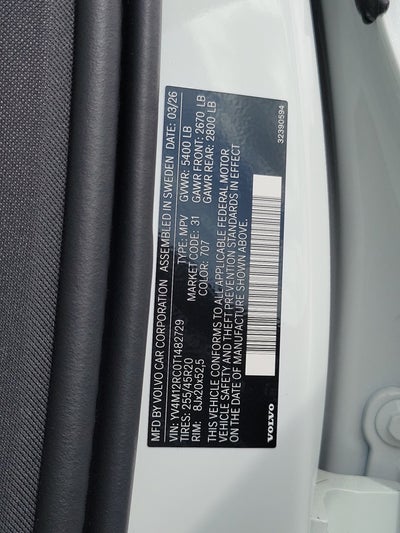 2026 Volvo XC60 Plus