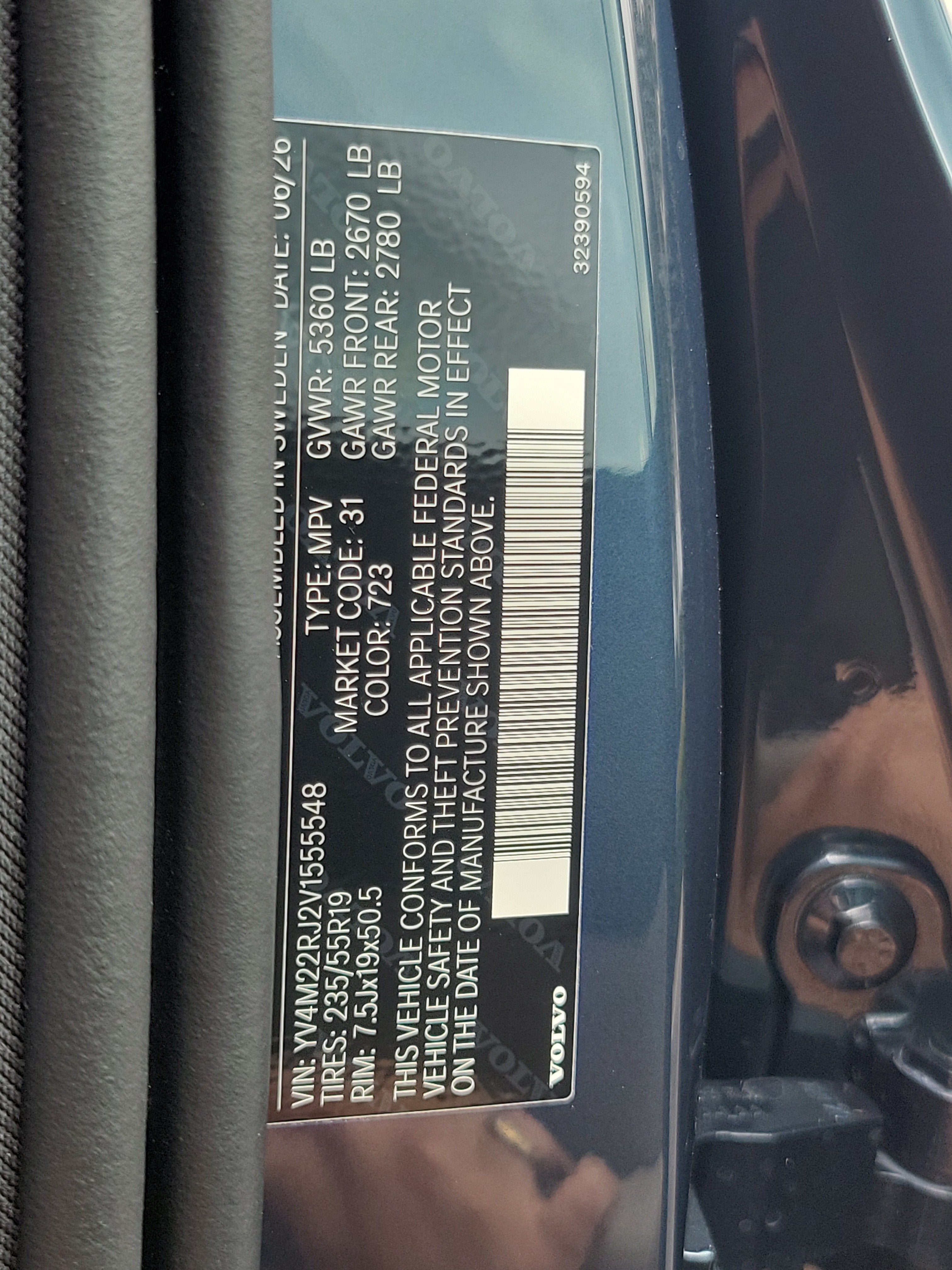 2027 Volvo XC60 Core