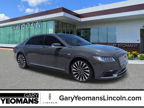 2019 Lincoln Continental Black Label