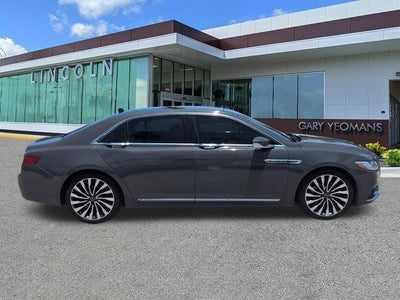 2019 Lincoln Continental Black Label