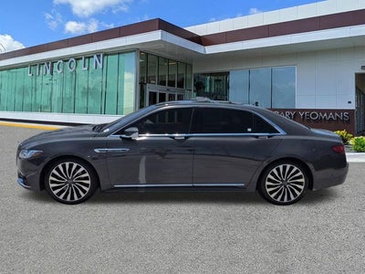 2019 Lincoln Continental Black Label