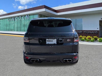 2022 Land Rover Range Rover Sport SVR