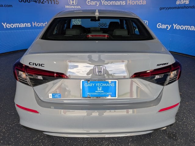 2026 Honda Civic Sedan Sport