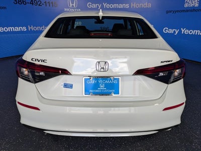 2026 Honda Civic Sedan Sport