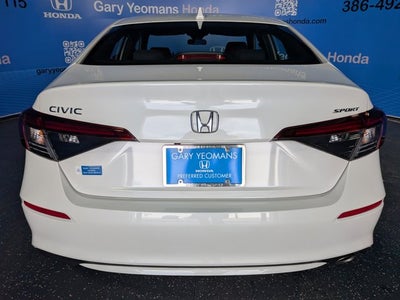 2025 Honda Civic Sport