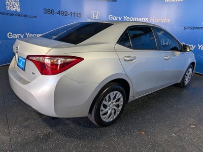 2018 Toyota Corolla LE