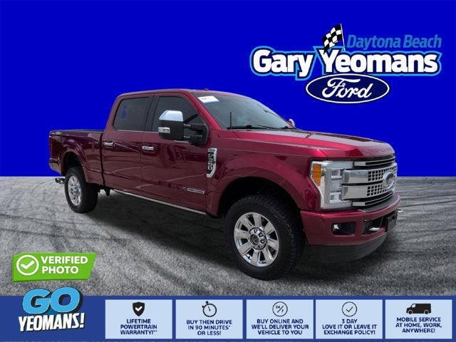2017 Ford Super Duty F-350 SRW Platinum