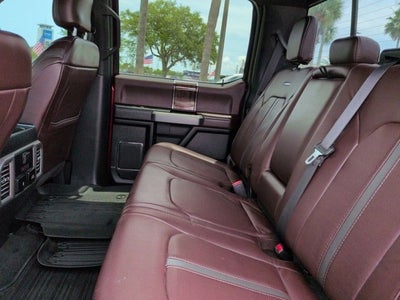 2017 Ford Super Duty F-350 SRW Platinum