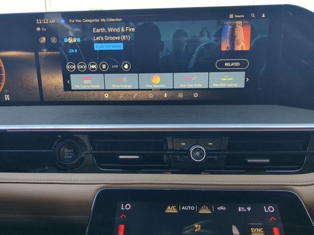 2025 INFINITI QX80 SENSORY