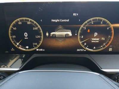 2025 INFINITI QX80 SENSORY