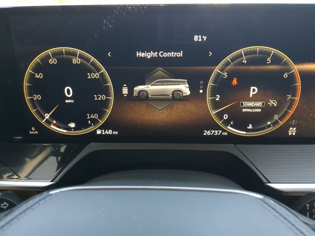 2025 INFINITI QX80 SENSORY