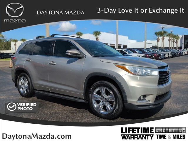 2014 Toyota Highlander Limited Platinum