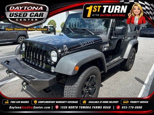 2017 Jeep Wrangler Willys Wheeler