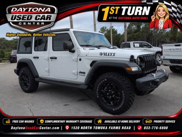 2022 Jeep Wrangler Unlimited Willys