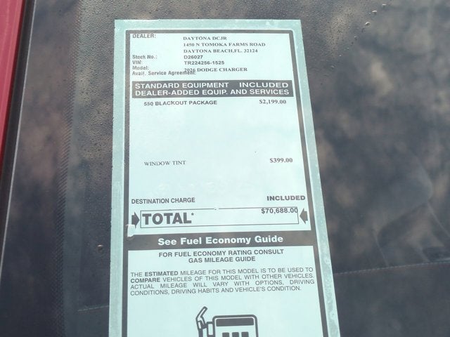 2026 Dodge Charger Scat Pack Plus